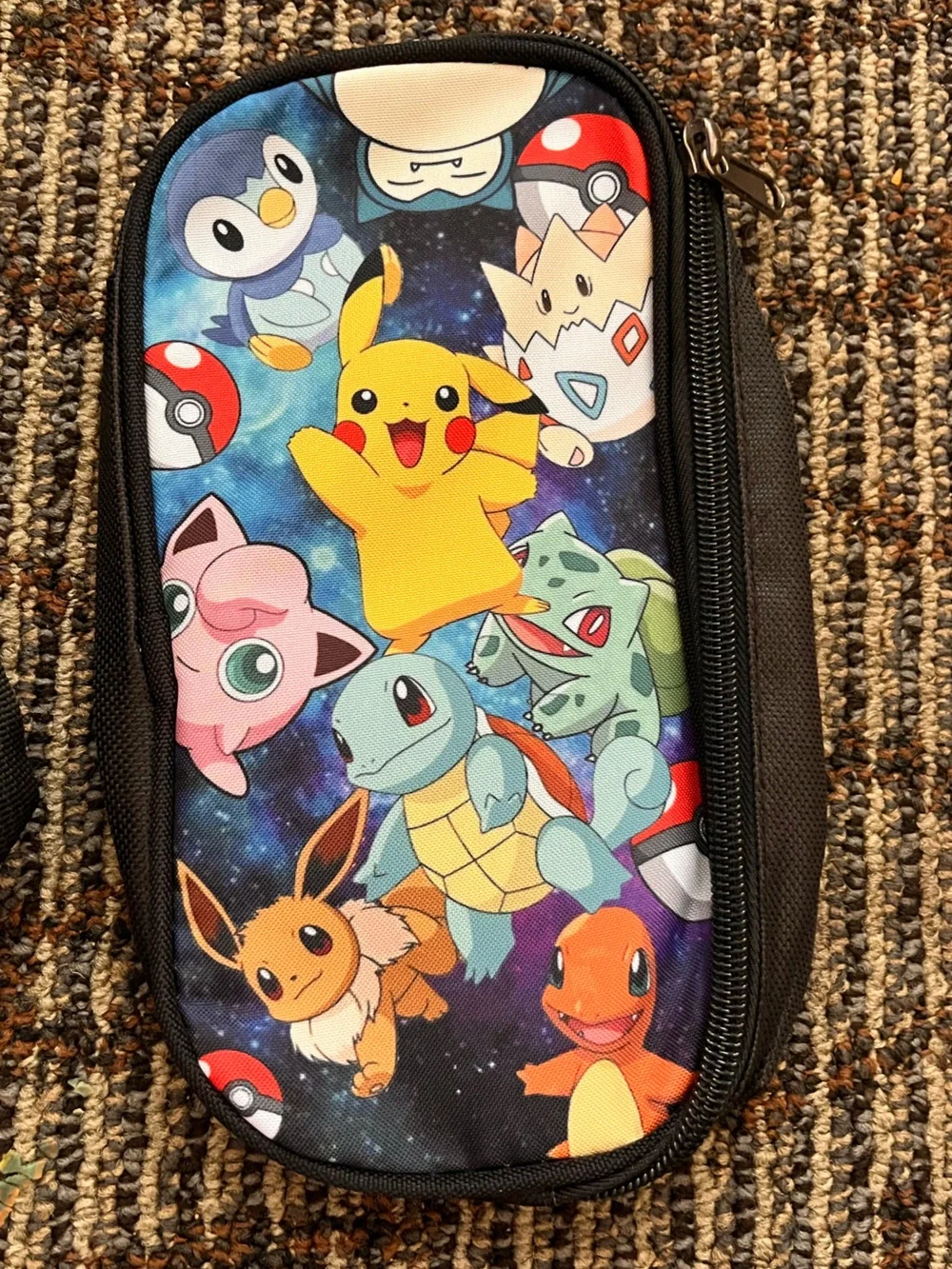 Pokemon Kids Backpack trio with lunchbox and pencil bag